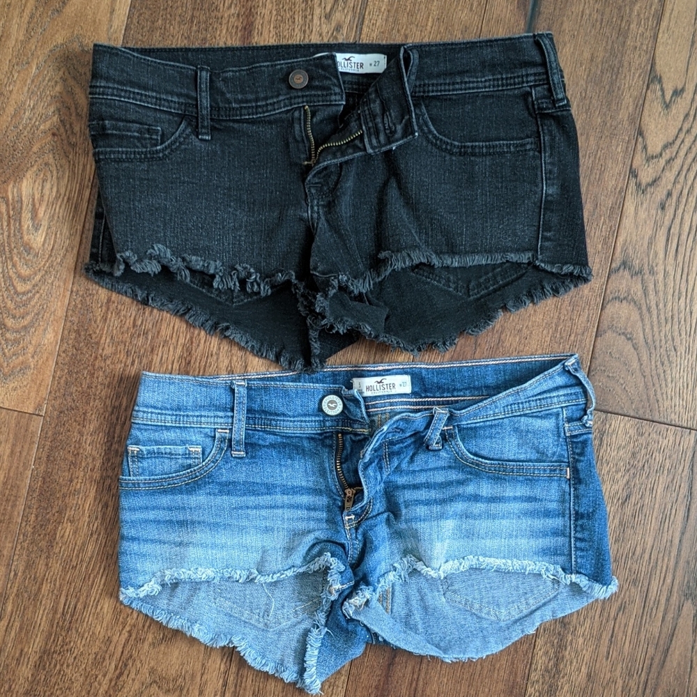 Low Waist Hollister Jean Shorts